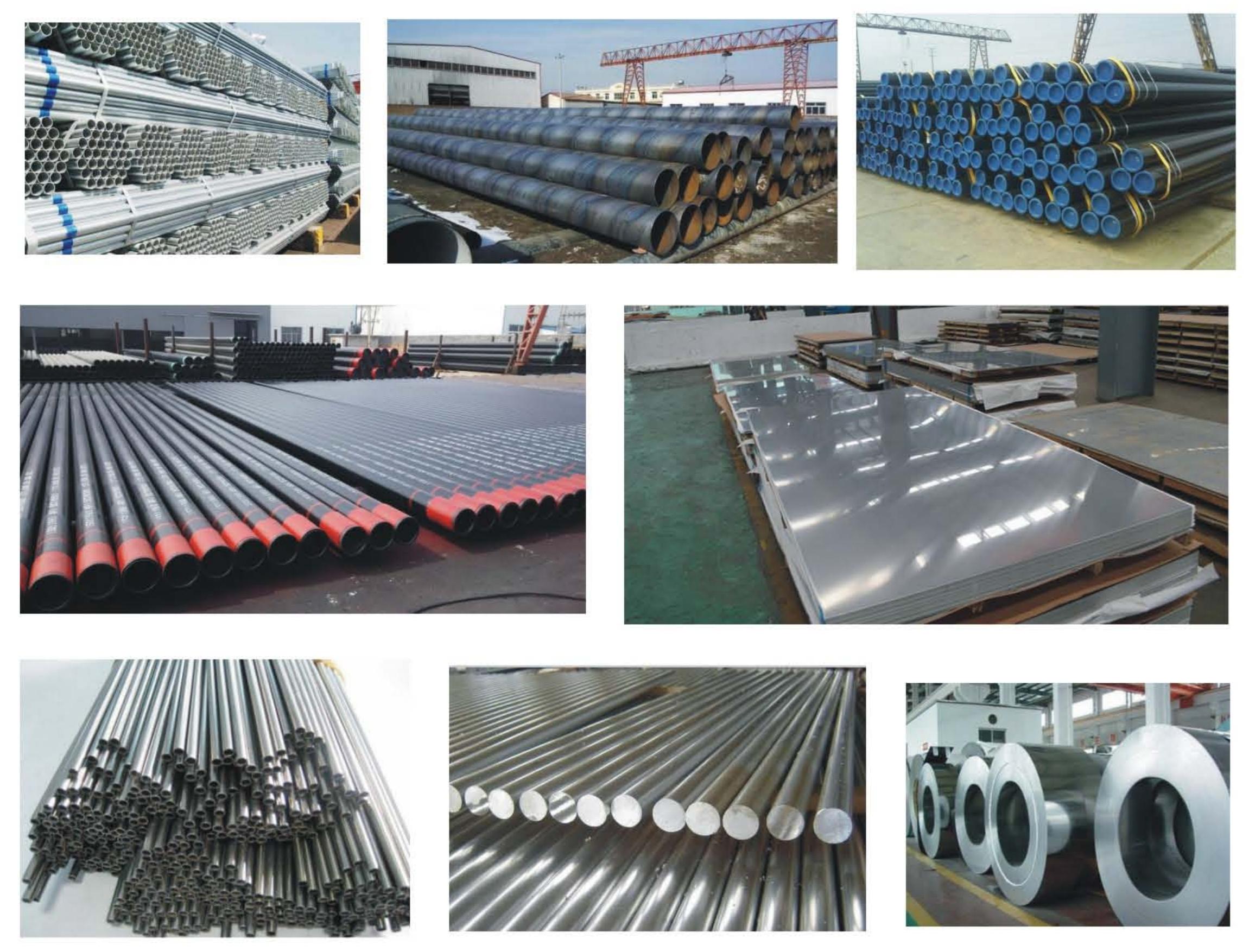 STEEL AND STAINLESS STEEL PIPE-PLATE-BAR