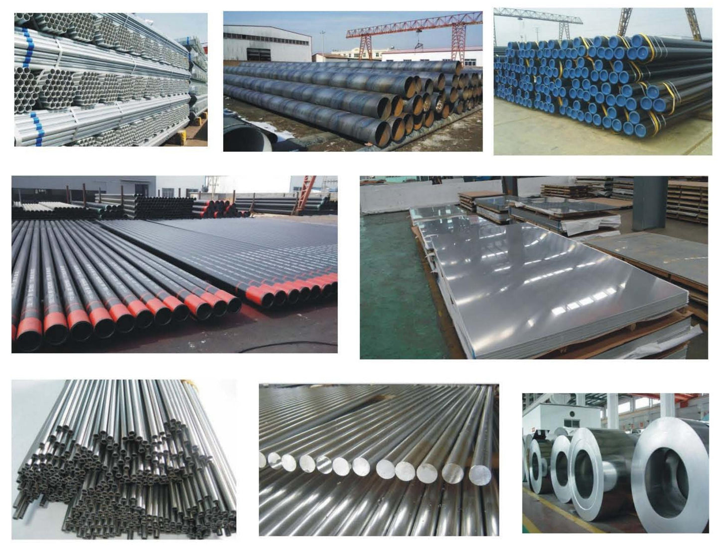 STEEL AND STAINLESS STEEL PIPE-PLATE-BAR
