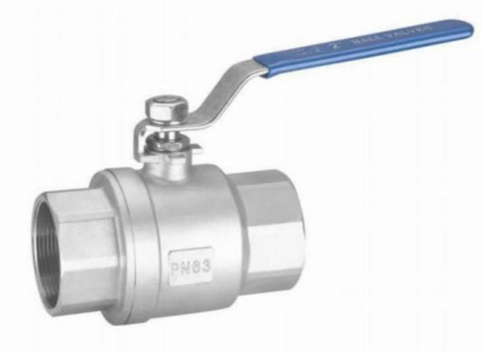TWO PIECE GERMAN STANDARD BALL VALVE