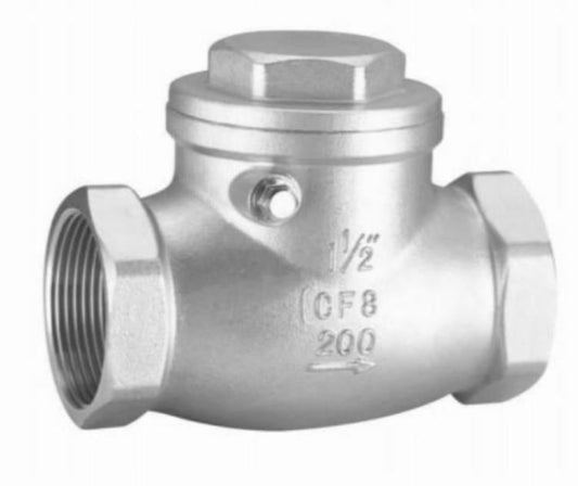 INTERNAL THREAD SWING CHECK VALVE