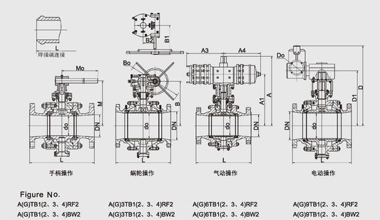 REDUCED BORE TRUNNION MOUNTED BALL VALVE