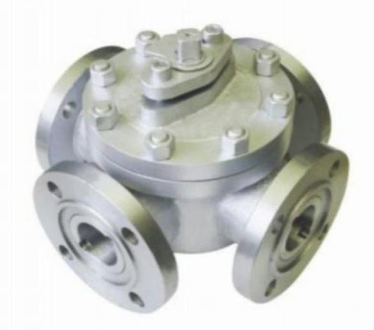 FOUR WAY FLANGE BALL VALVE