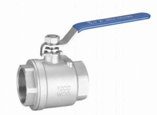 TWO PIECE INTERNAL THREAD BALL VALVE (2000WOG)