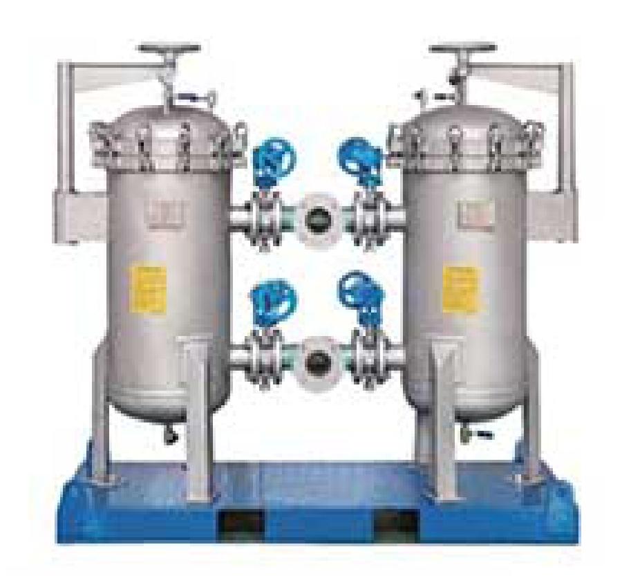 DOUBLE BAG FILTER HOUSING