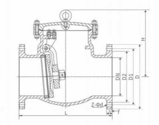 API STANDARD SWING CHECK VALVE