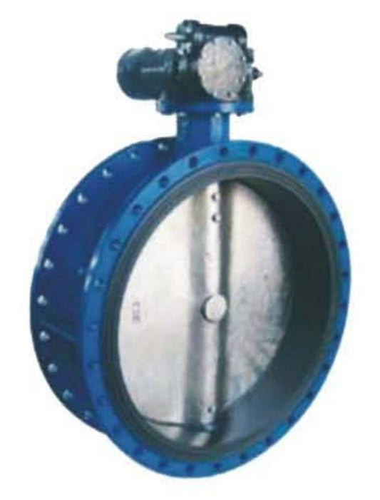 RUBBER LINED FLANGED BUTTERFLY VALVE