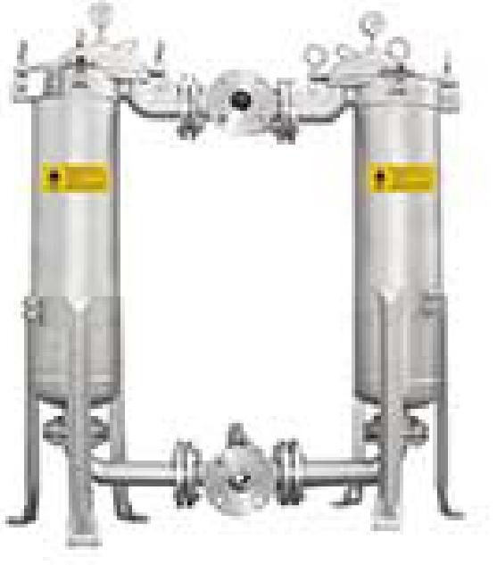 DOUBLE BAG FILTER HOUSING