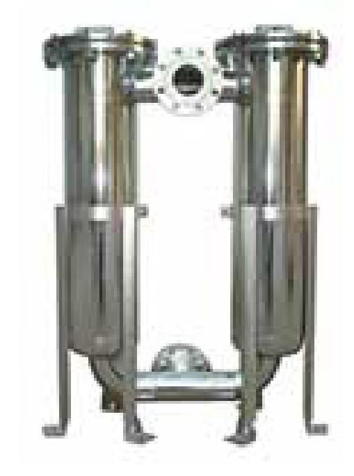 DOUBLE BAG FILTER HOUSING