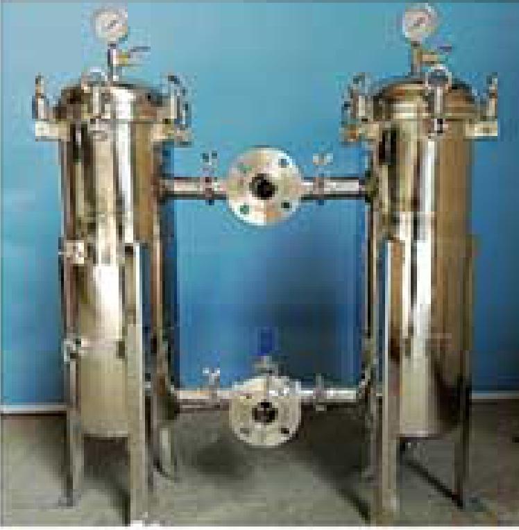 DOUBLE BAG FILTER HOUSING
